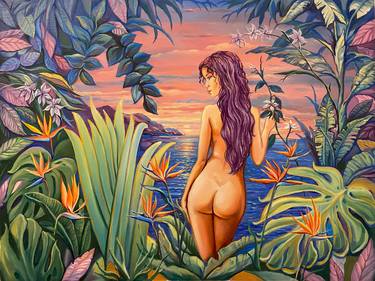 Original Figurative Nude Paintings by Dmitry King