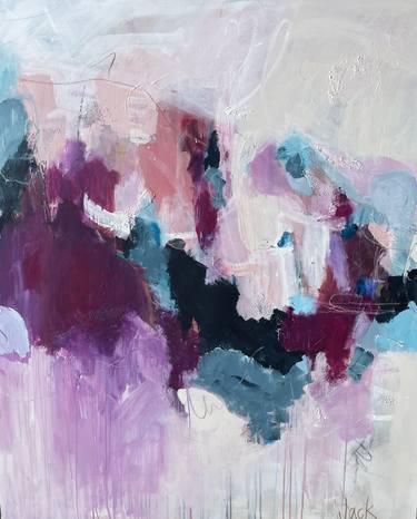 Original Abstract Expressionism Abstract Paintings by Jackie Impey