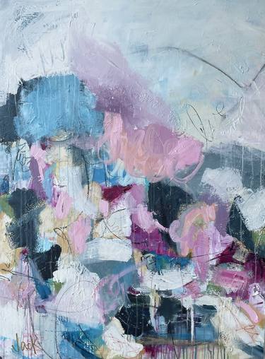 Original Abstract Expressionism Abstract Paintings by Jackie Impey