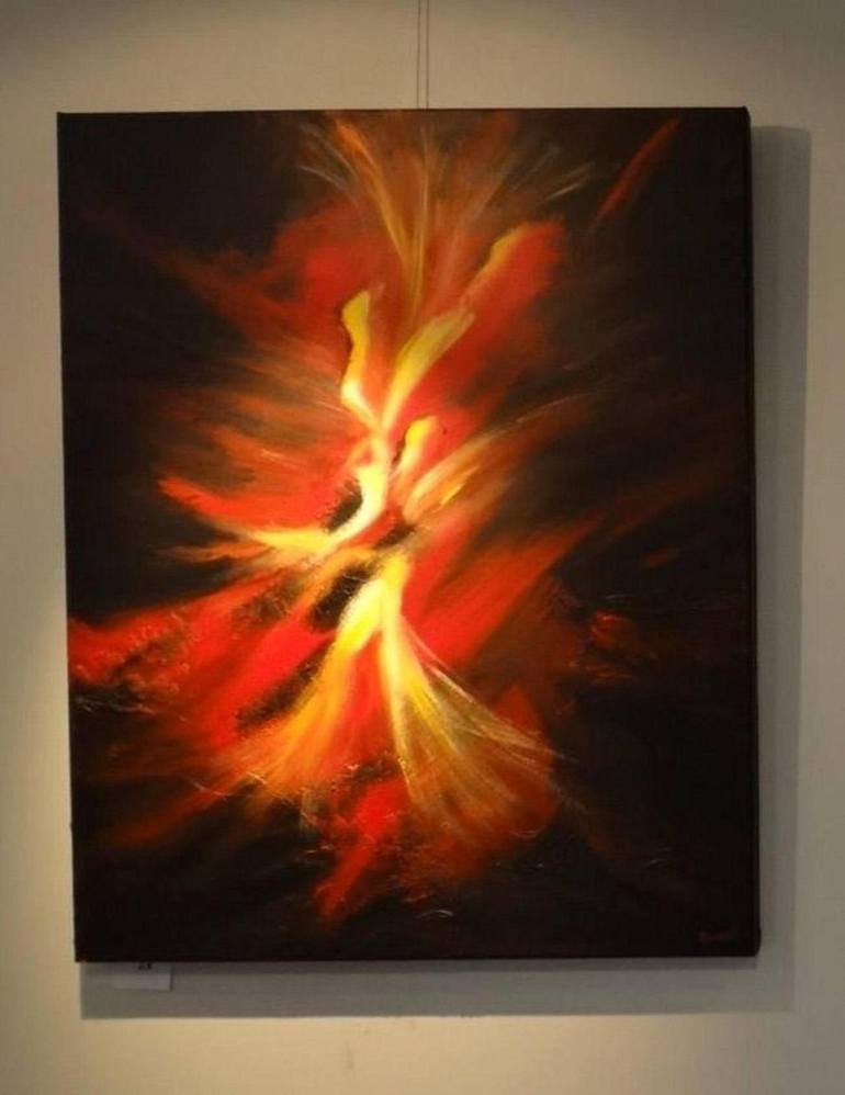 Original Abstract Painting by ANVAL -
