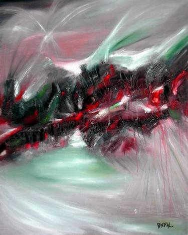 Original Abstract Paintings by ANVAL -