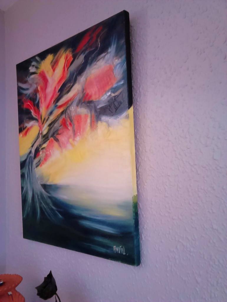 Original Abstract Painting by ANVAL -