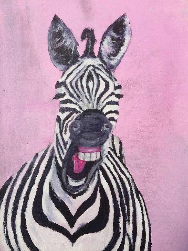 Original Pop Art Animal Painting by Andrea Eisenberger