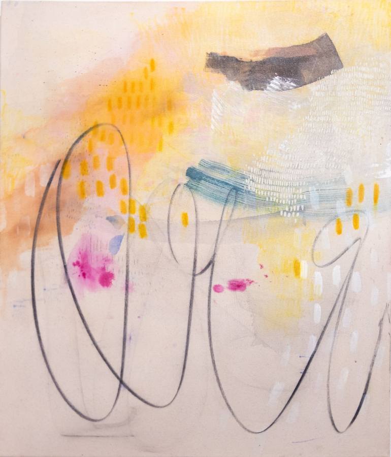 Original Abstract Expressionism Abstract Paintings by Sarah Katherine Carton