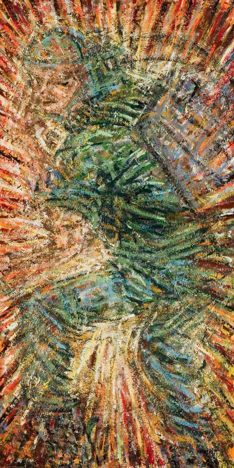 Original Abstract Expressionism Pop Culture/Celebrity Painting by Patrick Augustine