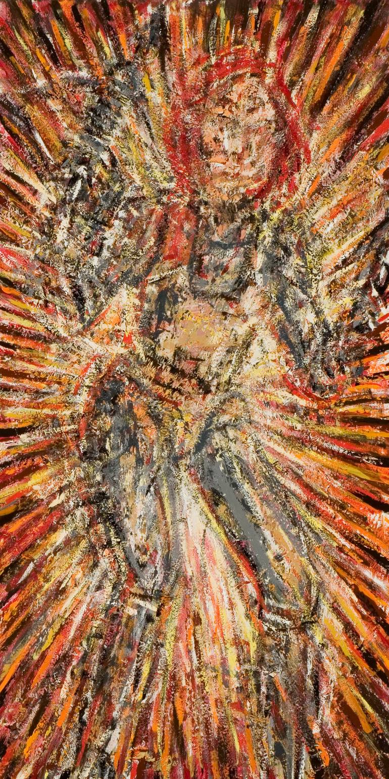 Original Abstract Expressionism Pop Culture/Celebrity Painting by Patrick Augustine