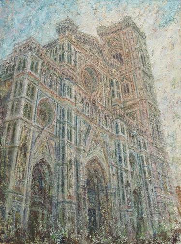 Original Impressionism Architecture Paintings by Patrick Augustine