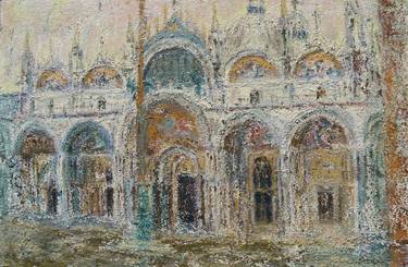 Original Impressionism Architecture Paintings by Patrick Augustine