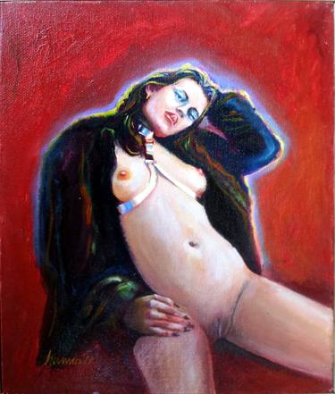 Original Nude Paintings by vance hanna