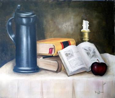 Original Realism Still Life Paintings by vance hanna