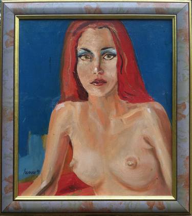 Original Portraiture Nude Paintings by vance hanna