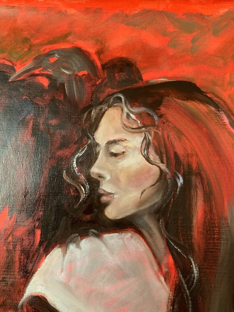 Original Portraiture Fantasy Painting by Alexandra Jagoda