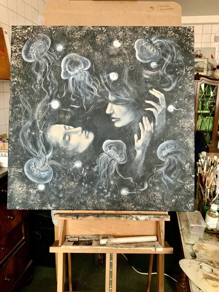 Original Fantasy Painting by Alexandra Jagoda