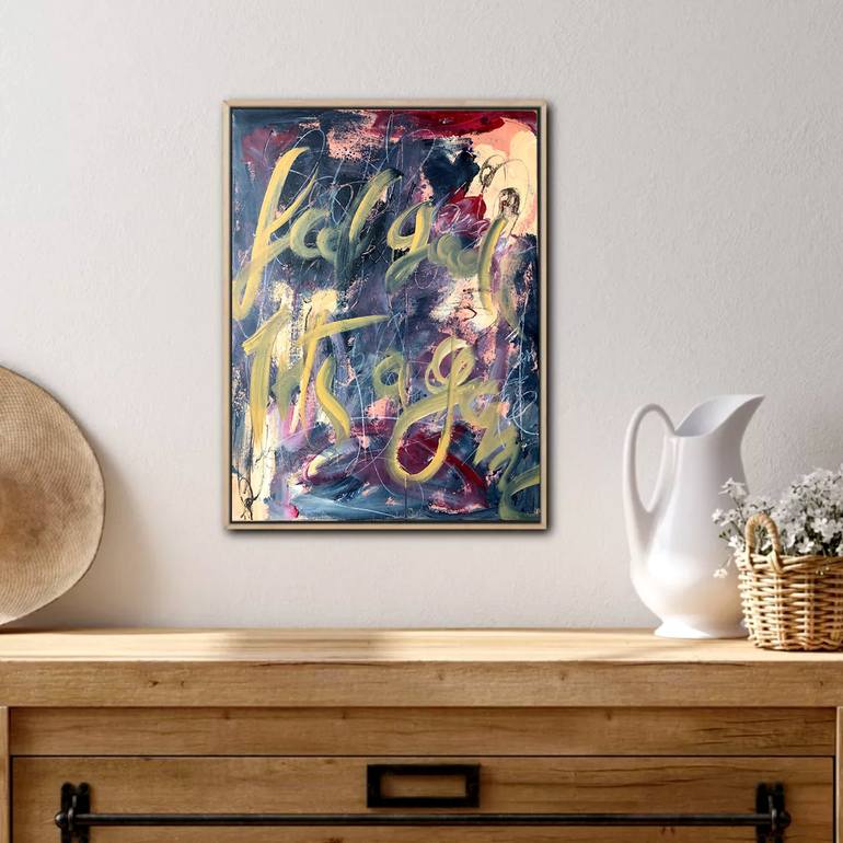 Original Abstract Painting by Alexandra Jagoda