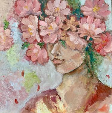 Original Impressionism Women Paintings by Alexandra Jagoda