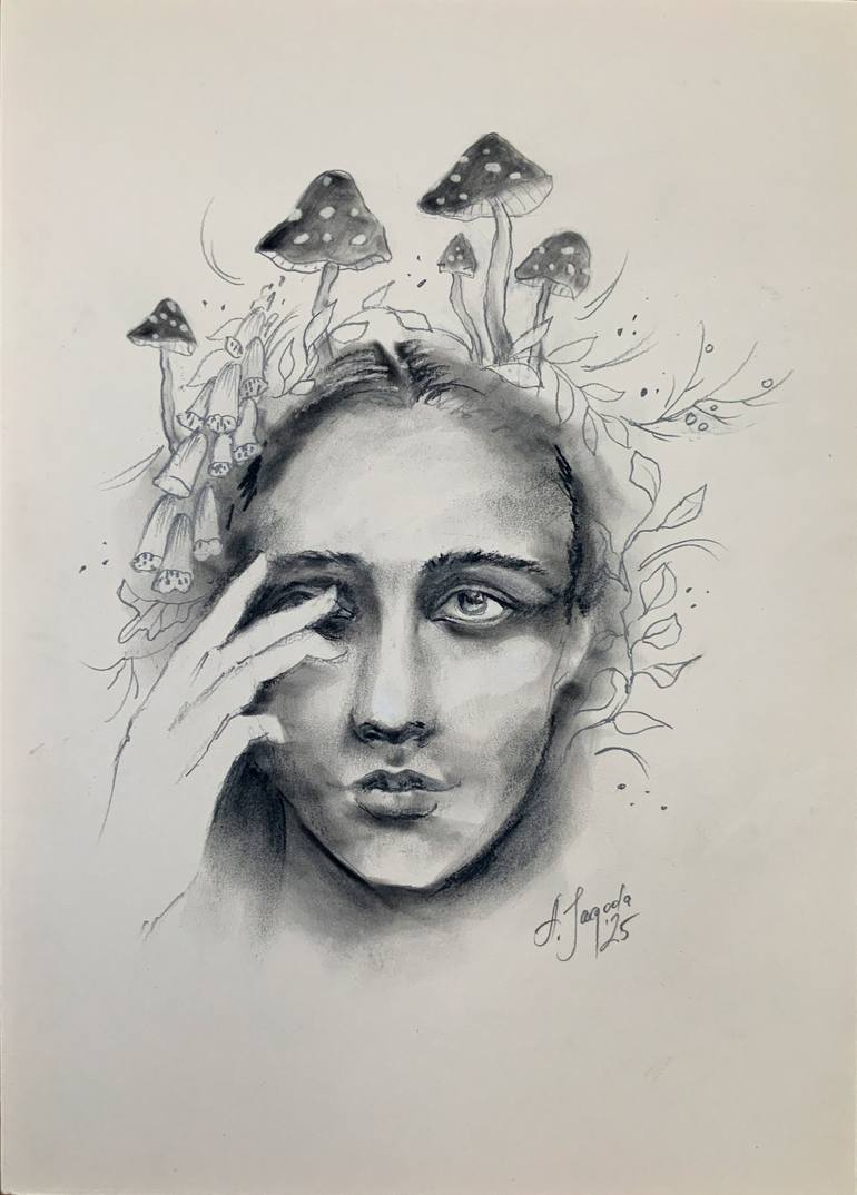 Print of Surrealism Fantasy Drawings by Alexandra Jagoda