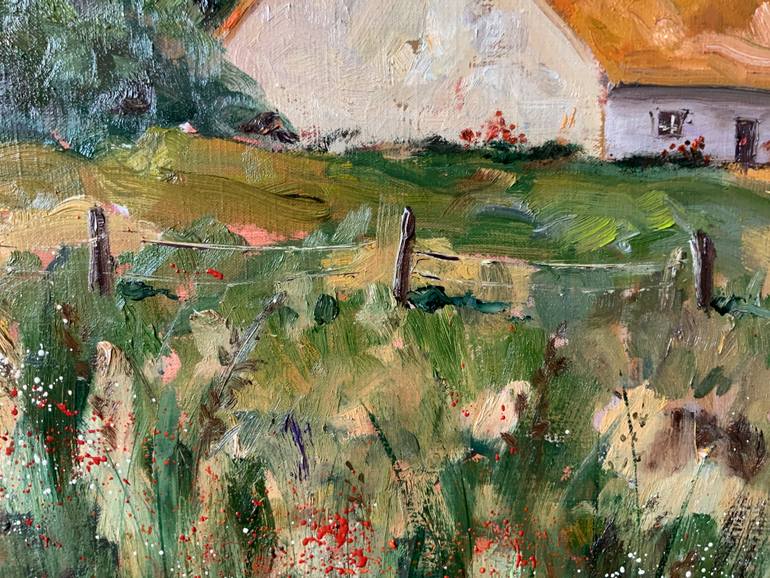 Original Figurative Landscape Painting by Alexandra Jagoda