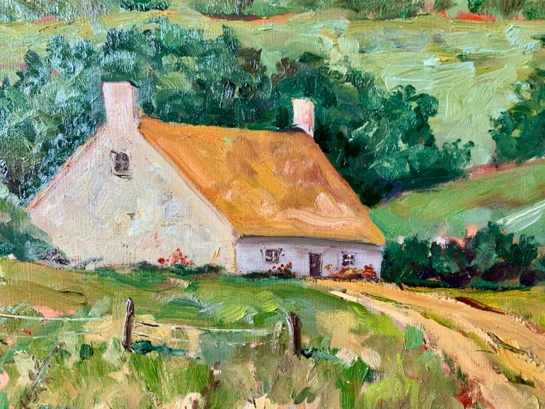 Original Figurative Landscape Painting by Alexandra Jagoda