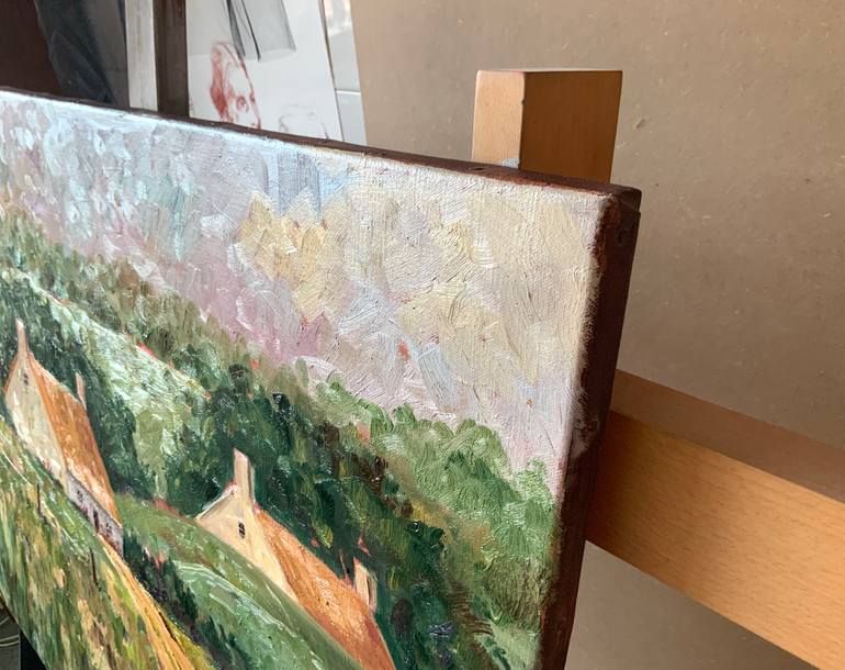 Original Figurative Landscape Painting by Alexandra Jagoda