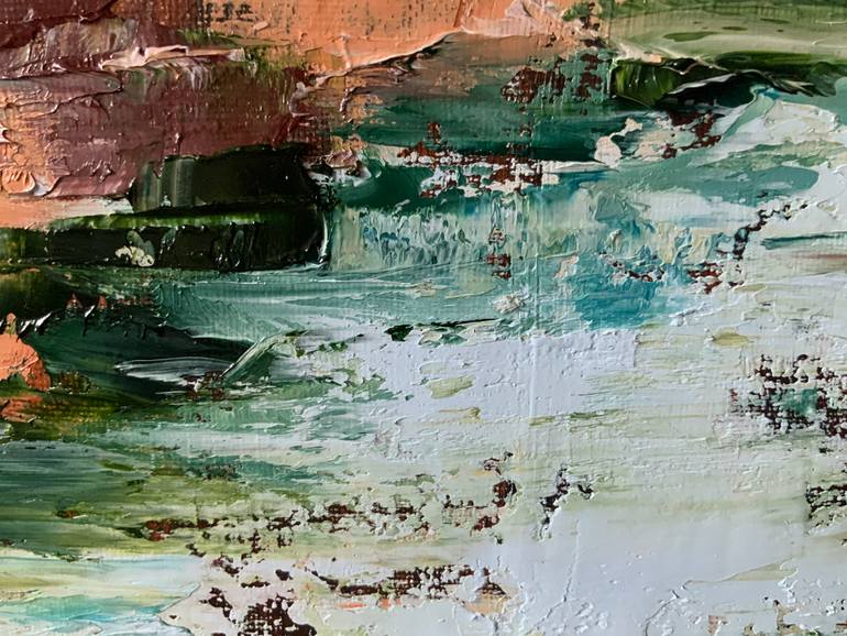 Original Impressionism Landscape Painting by Alexandra Jagoda
