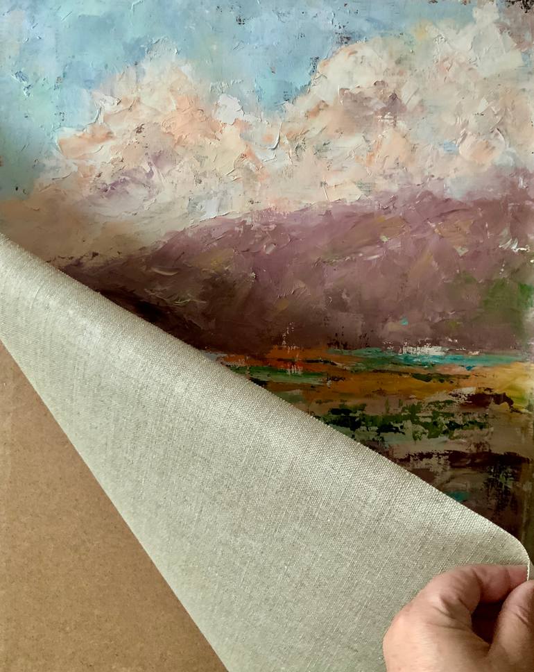 Original Impressionism Landscape Painting by Alexandra Jagoda