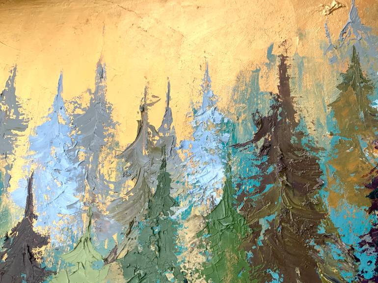 Original Abstract Nature Painting by Alexandra Jagoda