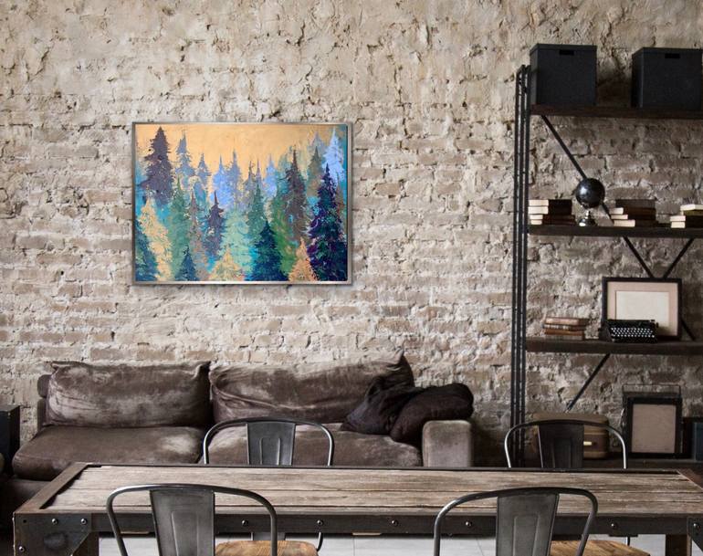 Original Abstract Nature Painting by Alexandra Jagoda