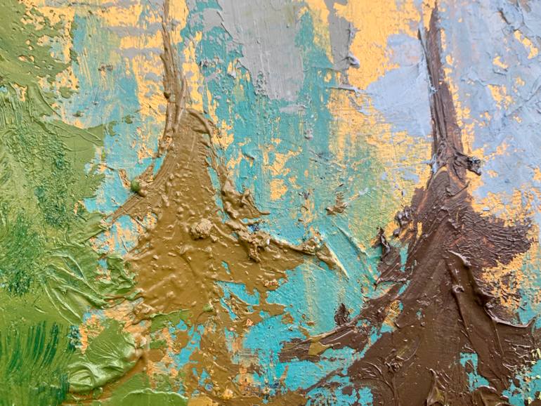 Original Abstract Nature Painting by Alexandra Jagoda