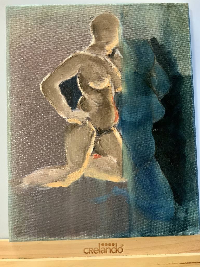 Original Nude Painting by Alexandra Jagoda