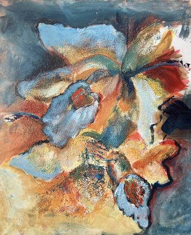 Original Expressionism Botanic Paintings by Alexandra Jagoda