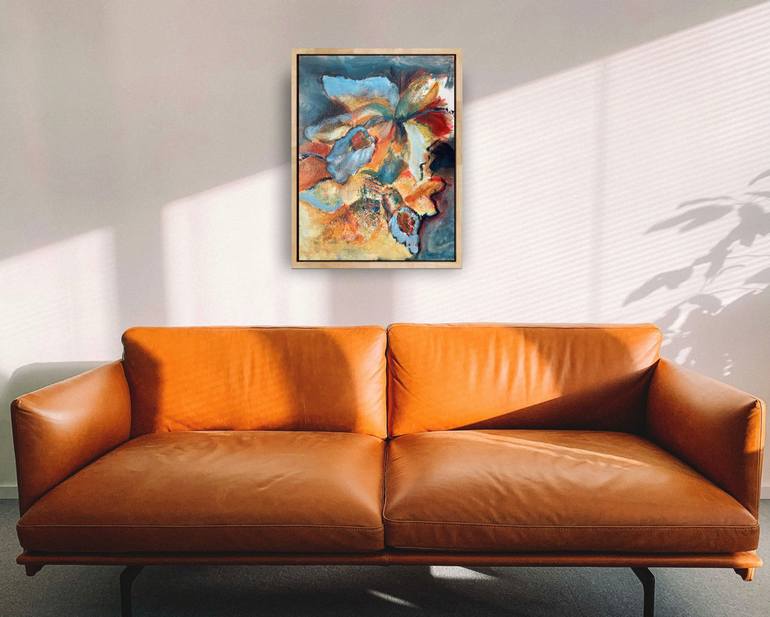 Original Expressionism Botanic Painting by Alexandra Jagoda
