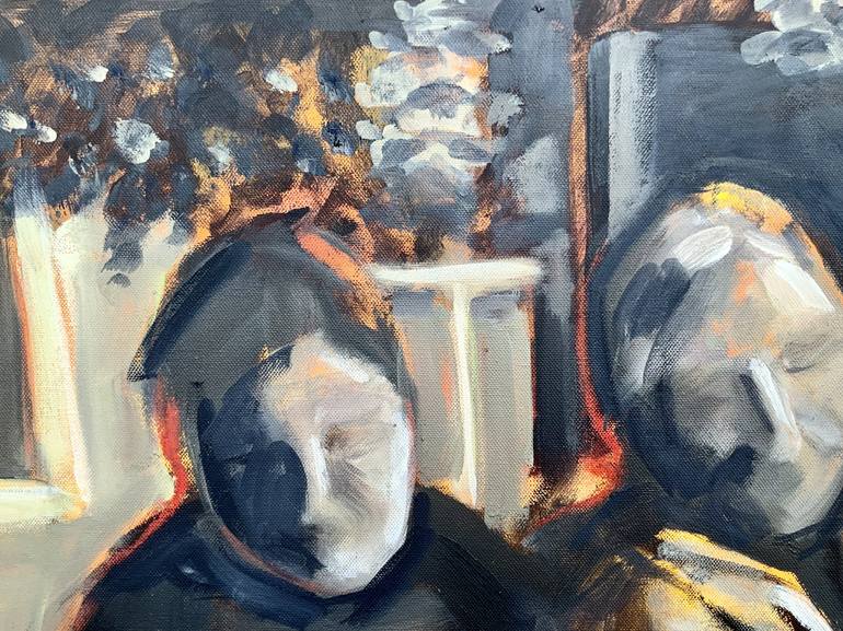Original Documentary Mortality Painting by Alexandra Jagoda