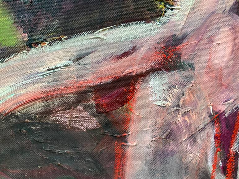 Original Documentary Children Painting by Alexandra Jagoda