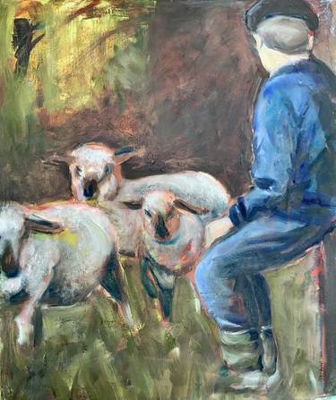 Print of Rural life Paintings by Alexandra Jagoda