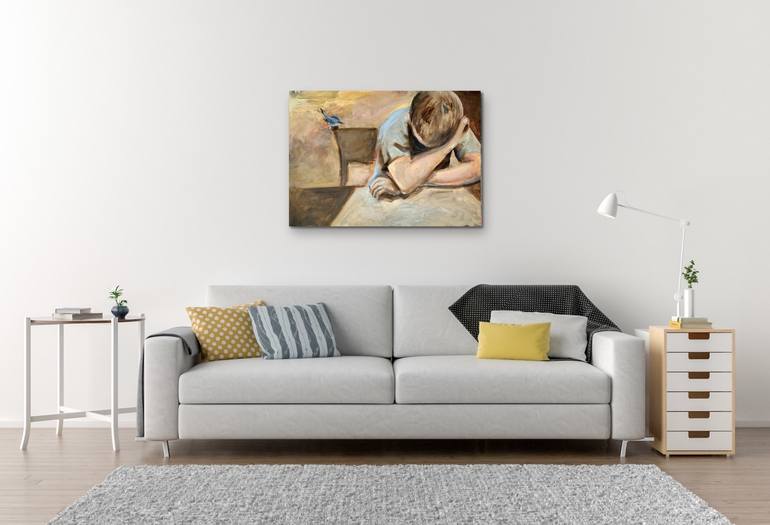 Original Children Painting by Alexandra Jagoda