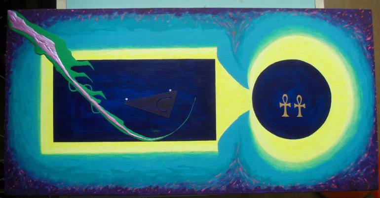 Original Conceptual Other Painting by Lady Helgana Shyshkina-Rybalskaya