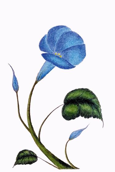 Print of Art Deco Botanic Printmaking by Helgána Shyshkina-Rybalskaya
