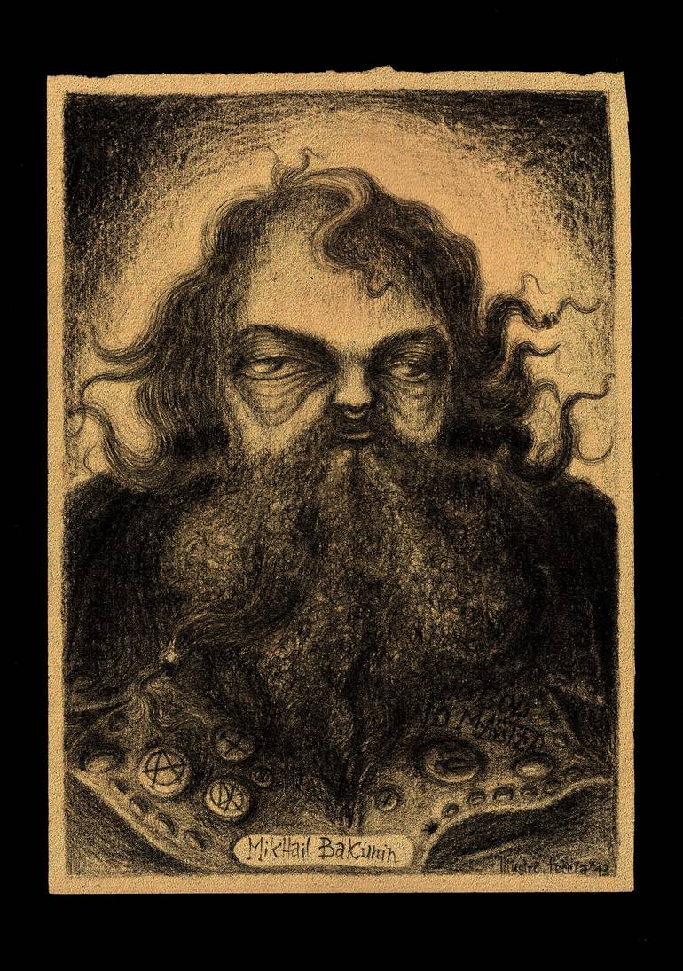 Mikhail Bakunin Art Print