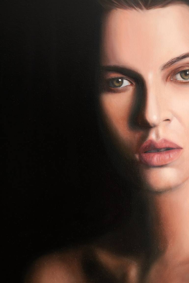 Original Portrait Painting by Gennaro Santaniello