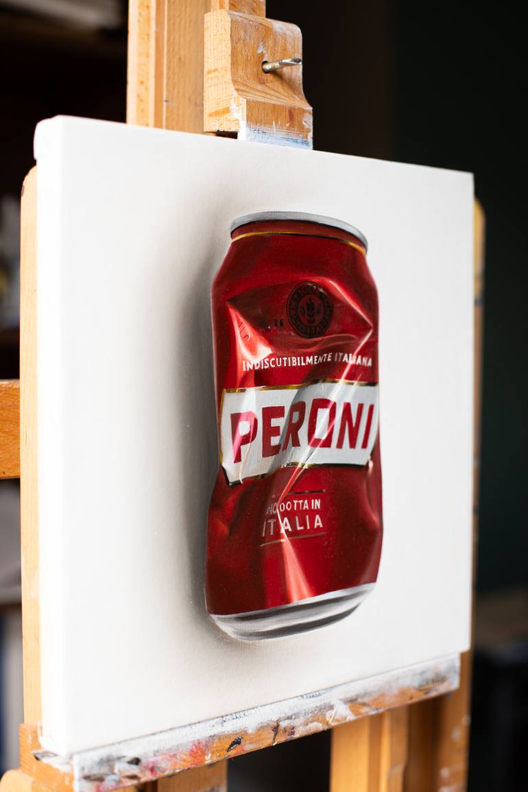 Original Figurative Pop Culture/Celebrity Painting by Gennaro Santaniello