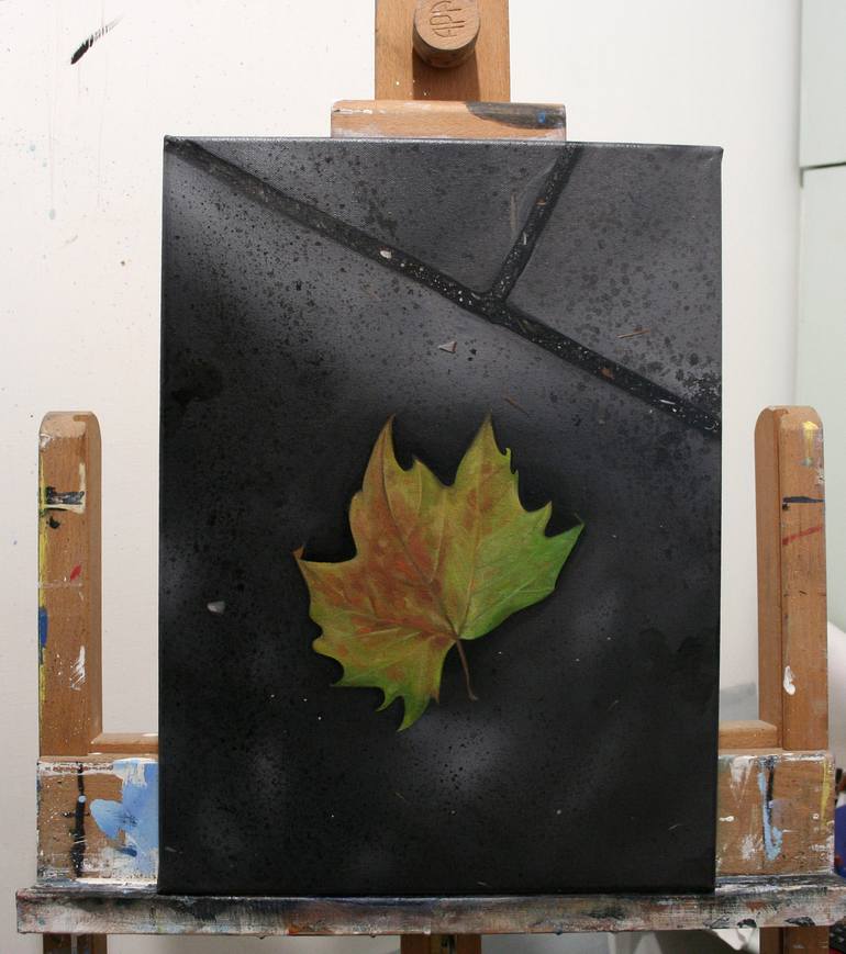 Original Figurative Floral Painting by Gennaro Santaniello