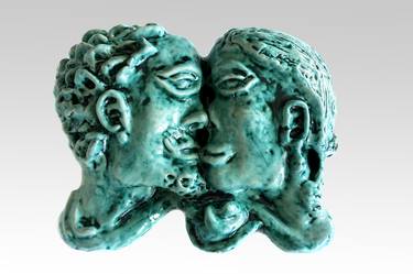 Original Love Sculpture by Rossana Leonardi