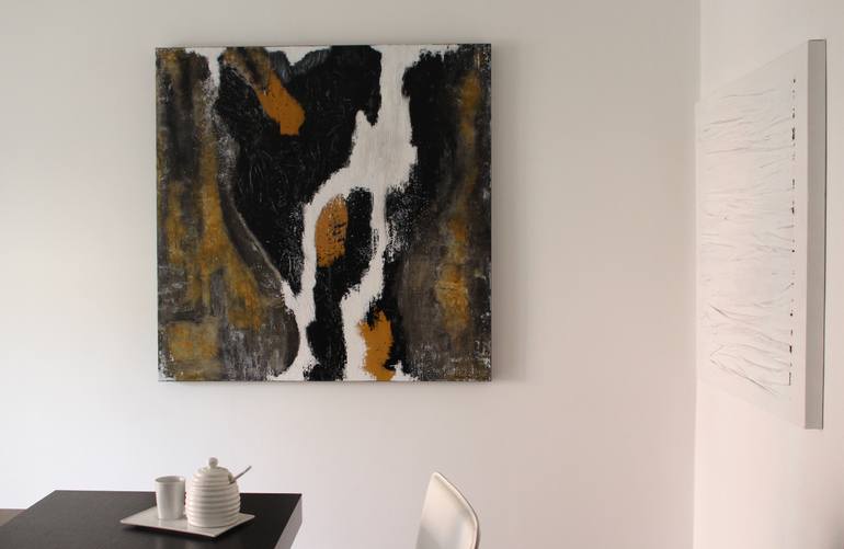 Original Modernism Abstract Painting by Simona Messina