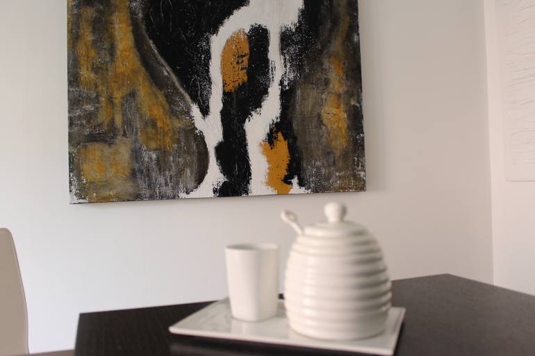 Original Modernism Abstract Painting by Simona Messina
