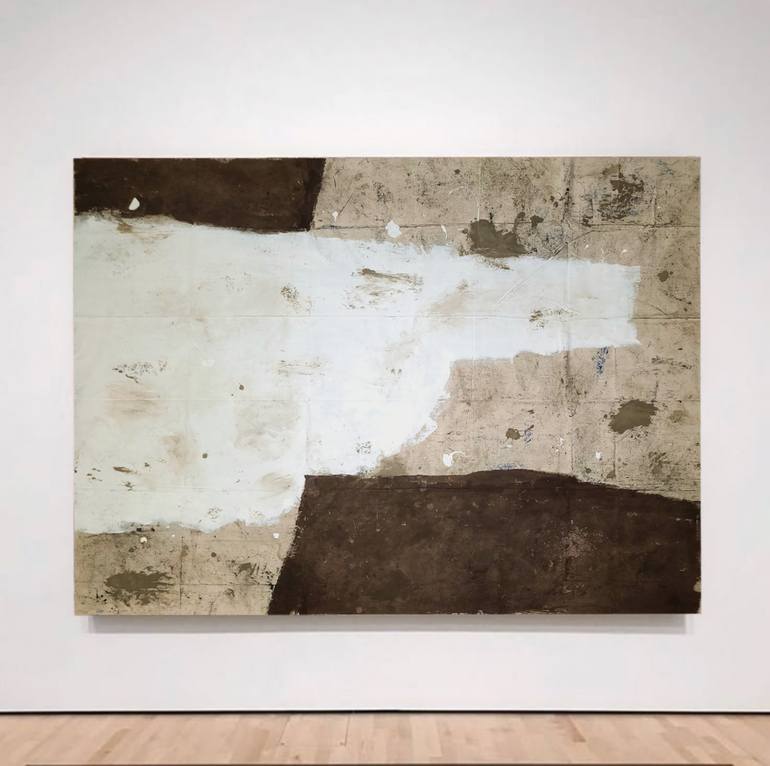 Original Abstract Expressionism Abstract Painting by Steve Byrnes