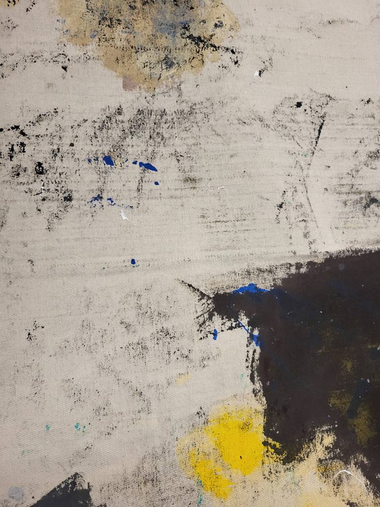 Original Abstract Expressionism Abstract Painting by Steve Byrnes