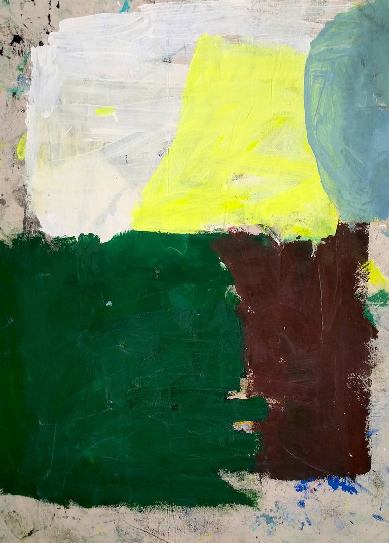 Original Abstract Painting by Steve Byrnes | Abstract Art on Canvas | Here's To Feeling Good All The Time