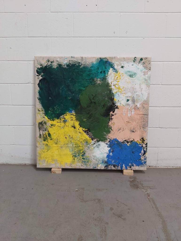 Original Abstract Painting by Steve Byrnes