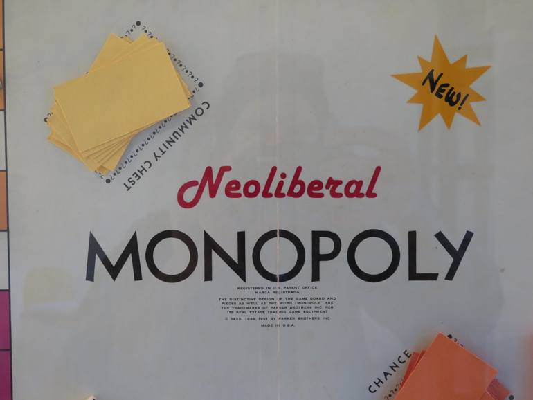 Original Conceptual Politics Installation by Michael Wiebach