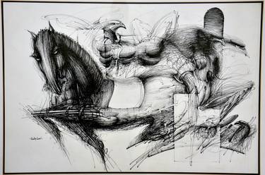 Print of Animal Drawings by Nikola Kosic